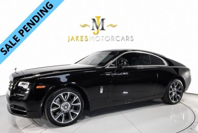 2019 Rolls-Royce Wraith ($376,500 MSRP) *BLACK ON ARCTIC WHITE* *PIANO WHITE VENEER* *STARLIGHT HEADLINER*