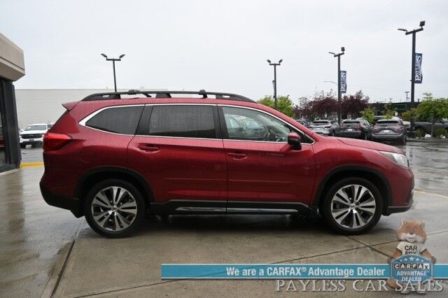 2019 Subaru Ascent Limited / AWD / Power & Heated Leather Seats / Heated Steering Wheel / NAV / Sunroof / Harmon & Kardon Speakers / Adaptive Cruise Control / Lane Depart & Blind Spot / Apple CarPlay & Android Auto / Back Up Cam Anchorage AK