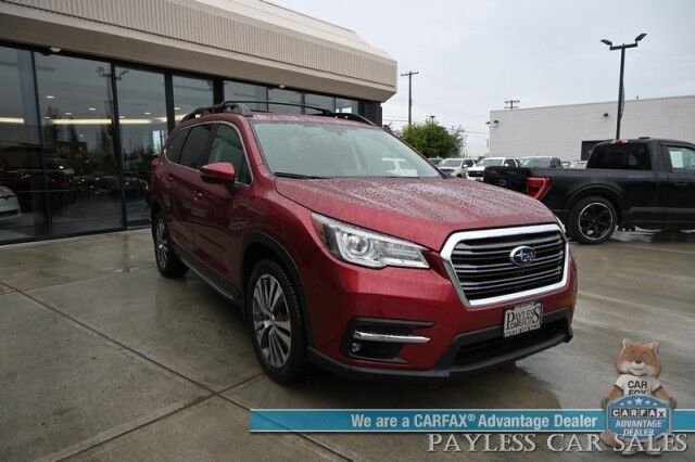 2019 Subaru Ascent Limited / AWD / Power & Heated Leather Seats / Heated Steering Wheel / NAV / Sunroof / Harmon & Kardon Speakers / Adaptive Cruise Control / Lane Depart & Blind Spot / Apple CarPlay & Android Auto / Back Up Cam Anchorage AK