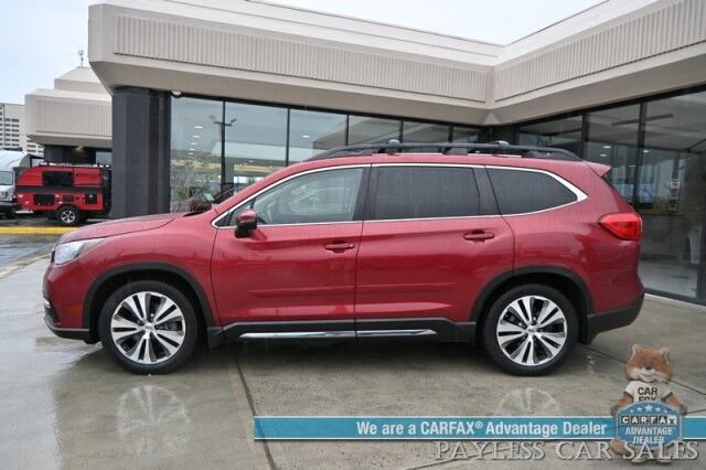 2019 Subaru Ascent Limited / AWD / Power & Heated Leather Seats / Heated Steering Wheel / NAV / Sunroof / Harmon & Kardon Speakers / Adaptive Cruise Control / Lane Depart & Blind Spot / Apple CarPlay & Android Auto / Back Up Cam Anchorage AK