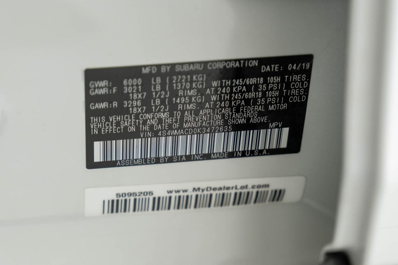 2019 Subaru Ascent PREMIUM AWD EYESIGHT DRIVER ASSIST HEATED SEATS REAR CAMERA KEYLESS START Carrollton TX