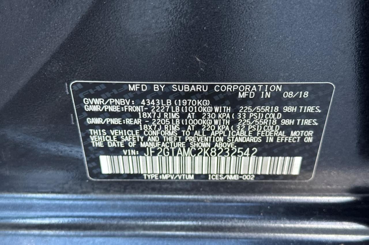 2019 Subaru Crosstrek Limited Roseville CA