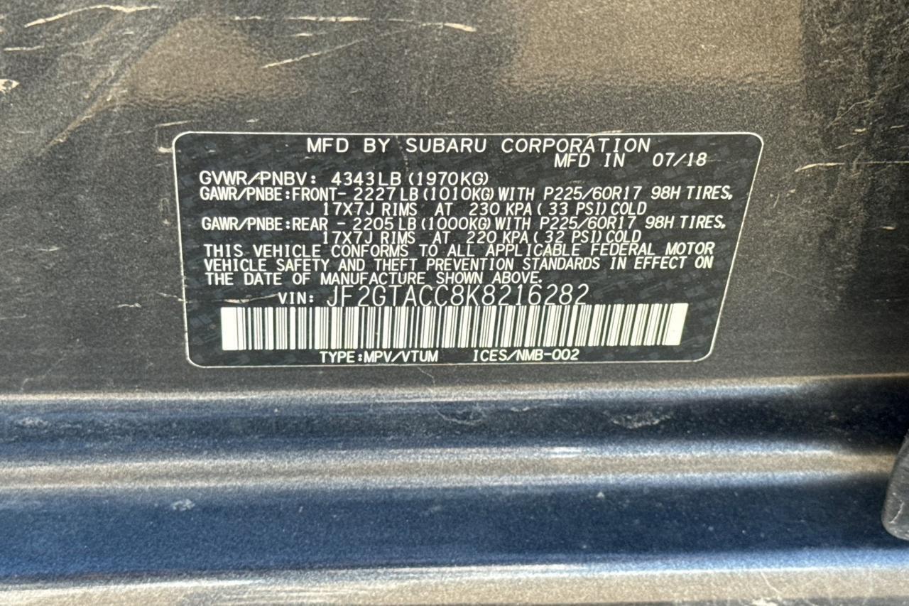 2019 Subaru Crosstrek Premium Roseville CA