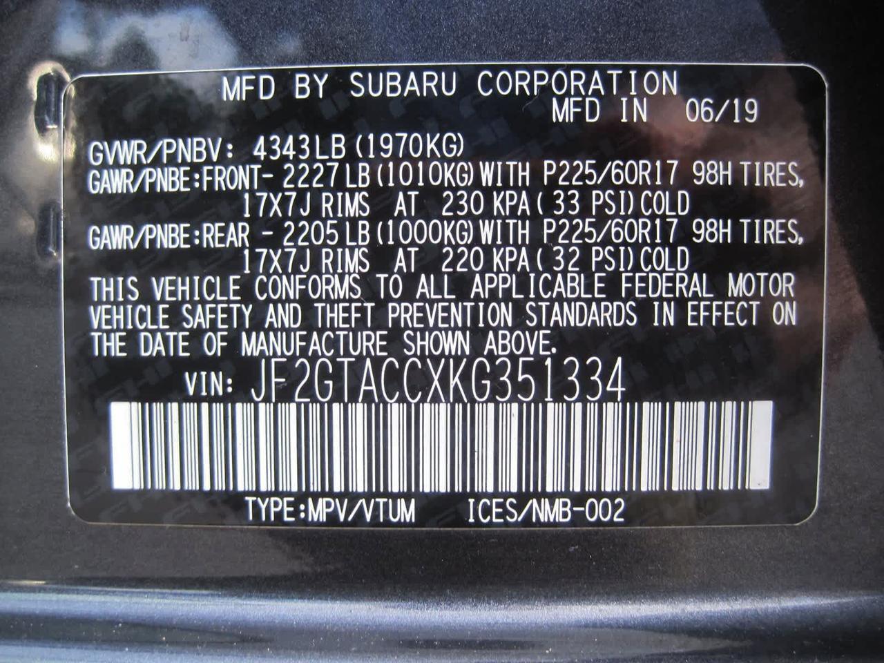 2019 Subaru Crosstrek Premium Belmont MA