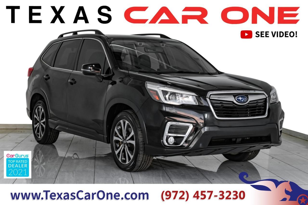 2019 Subaru Forester LIMITED AWD EYESIGHT DRIVER ASSIST BLIND SPOT ASSIST SUNROOF LEATHER HEATED SEATS