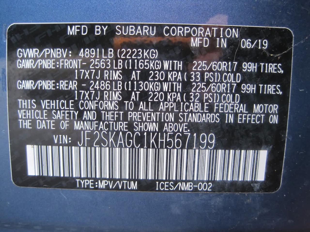 2019 Subaru Forester Premium Belmont MA