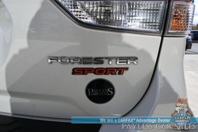 2019 Subaru Forester Sport / AWD / Heated Premium Cloth Seats / Sunroof / Adaptive Cruise Control / Lane Departure & Blind Spot Alert / Apple CarPlay & Android Auto / Back Up Camera / Keyless Entry & Start / 33 MPG Anchorage AK