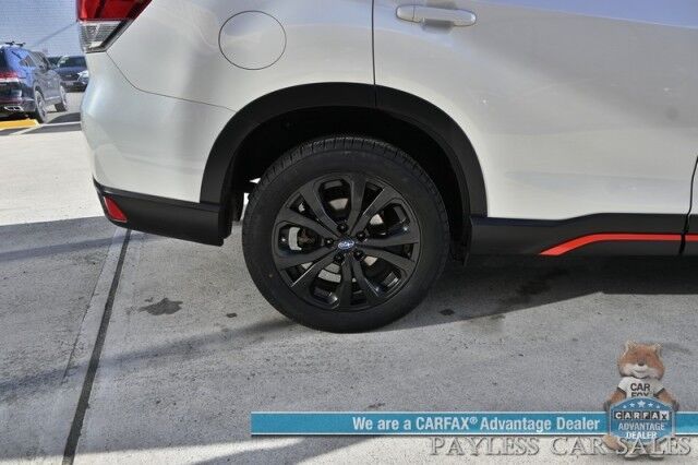 2019 Subaru Forester Sport / AWD / Heated Premium Cloth Seats / Sunroof / Adaptive Cruise Control / Lane Departure & Blind Spot Alert / Apple CarPlay & Android Auto / Back Up Camera / Keyless Entry & Start / 33 MPG Anchorage AK