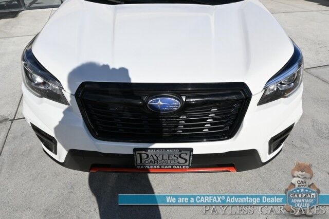 2019 Subaru Forester Sport / AWD / Heated Premium Cloth Seats / Sunroof / Adaptive Cruise Control / Lane Departure & Blind Spot Alert / Apple CarPlay & Android Auto / Back Up Camera / Keyless Entry & Start / 33 MPG Anchorage AK