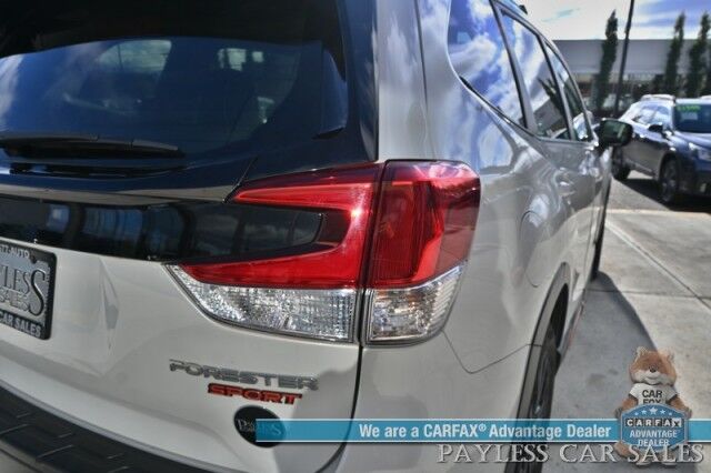 2019 Subaru Forester Sport / AWD / Heated Premium Cloth Seats / Sunroof / Adaptive Cruise Control / Lane Departure & Blind Spot Alert / Apple CarPlay & Android Auto / Back Up Camera / Keyless Entry & Start / 33 MPG Anchorage AK