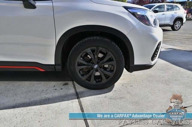 2019 Subaru Forester Sport / AWD / Heated Premium Cloth Seats / Sunroof / Adaptive Cruise Control / Lane Departure & Blind Spot Alert / Apple CarPlay & Android Auto / Back Up Camera / Keyless Entry & Start / 33 MPG Anchorage AK
