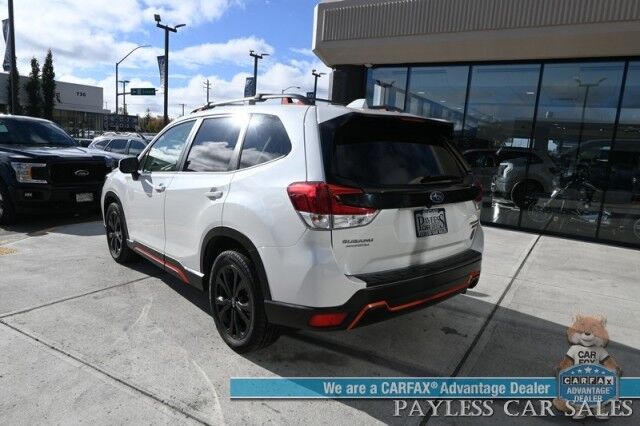 2019 Subaru Forester Sport / AWD / Heated Premium Cloth Seats / Sunroof / Adaptive Cruise Control / Lane Departure & Blind Spot Alert / Apple CarPlay & Android Auto / Back Up Camera / Keyless Entry & Start / 33 MPG Anchorage AK