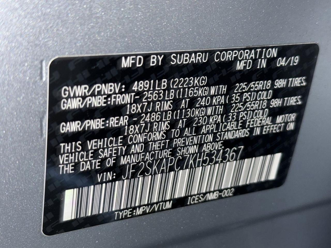 2019 Subaru Forester Sport San Antonio TX