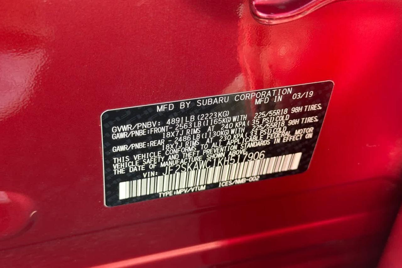 2019 Subaru Forester Touring Roseville CA