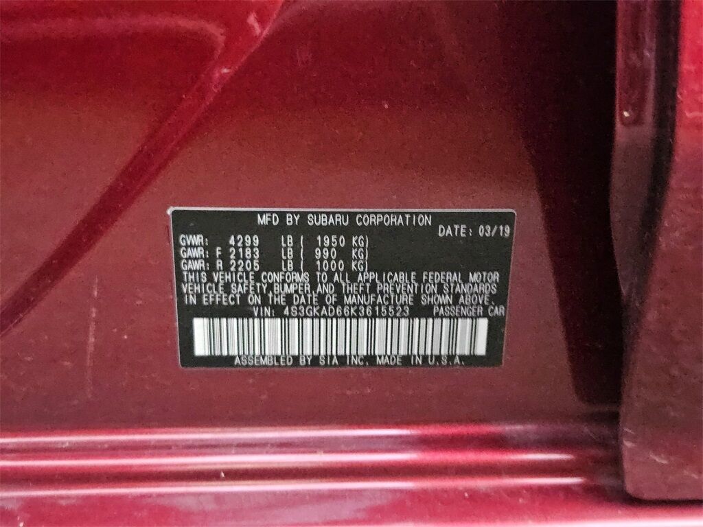 2019 Subaru Impreza 2.0i Premium Gresham OR