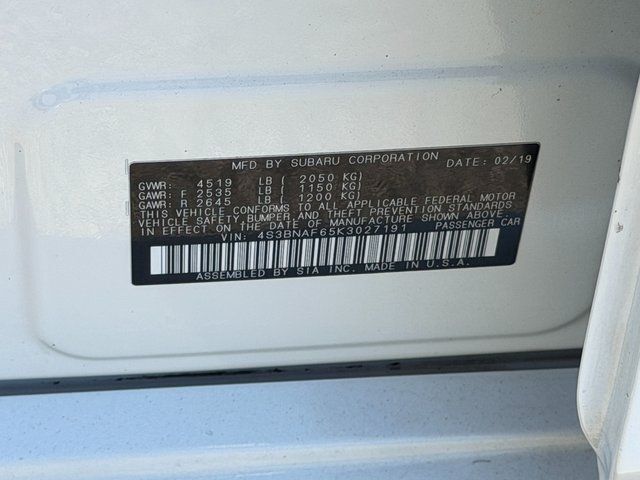 2019 Subaru Legacy 2.5i Springfield VA