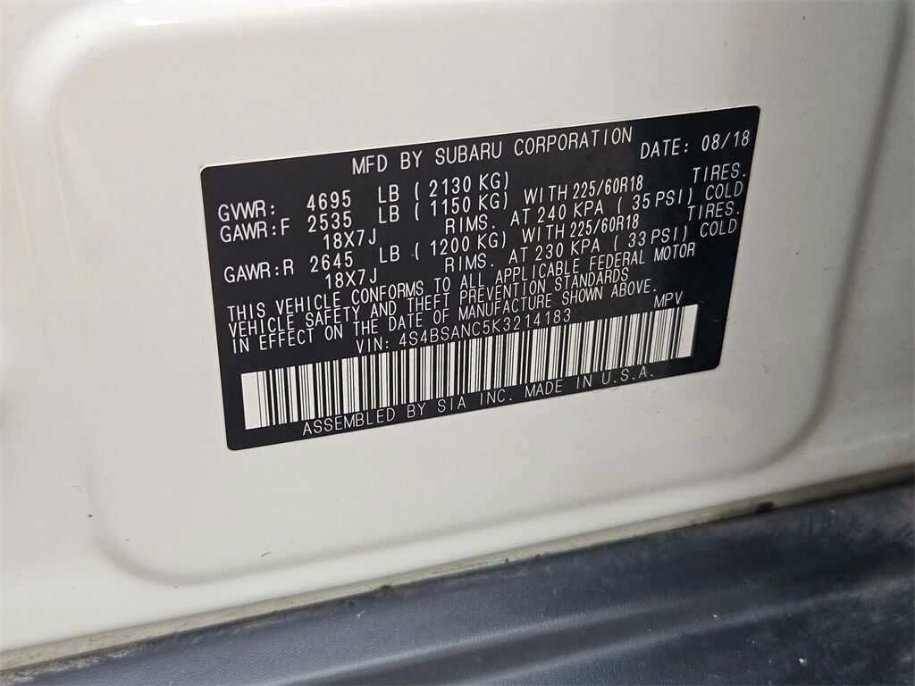 2019 Subaru Outback 2.5i Gresham OR