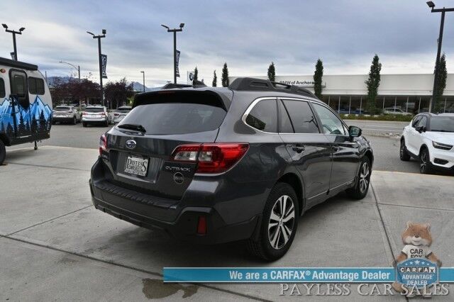 2019 Subaru Outback Limited / AWD / Power & Heated Leather Seats / Sunroof / Navigation / Harman Kardon Speakers / Forward Collision & Blind Spot Alert / Apple CarPlay & Android Auto / Backup Camera / Keyless Entry & Start / 1-Owner Anchorage AK