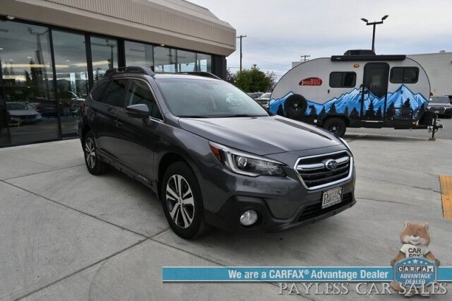 2019 Subaru Outback Limited / AWD / Power & Heated Leather Seats / Sunroof / Navigation / Harman Kardon Speakers / Forward Collision & Blind Spot Alert / Apple CarPlay & Android Auto / Backup Camera / Keyless Entry & Start / 1-Owner Anchorage AK