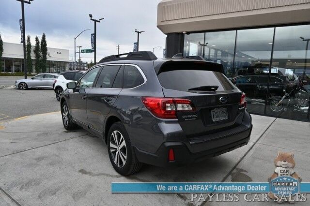 2019 Subaru Outback Limited / AWD / Power & Heated Leather Seats / Sunroof / Navigation / Harman Kardon Speakers / Forward Collision & Blind Spot Alert / Apple CarPlay & Android Auto / Backup Camera / Keyless Entry & Start / 1-Owner Anchorage AK