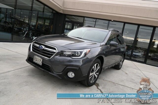 2019 Subaru Outback Limited / AWD / Power & Heated Leather Seats / Sunroof / Navigation / Harman Kardon Speakers / Forward Collision & Blind Spot Alert / Apple CarPlay & Android Auto / Backup Camera / Keyless Entry & Start / 1-Owner Anchorage AK