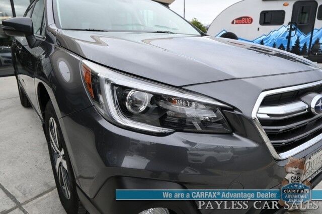 2019 Subaru Outback Limited / AWD / Power & Heated Leather Seats / Sunroof / Navigation / Harman Kardon Speakers / Forward Collision & Blind Spot Alert / Apple CarPlay & Android Auto / Backup Camera / Keyless Entry & Start / 1-Owner Anchorage AK