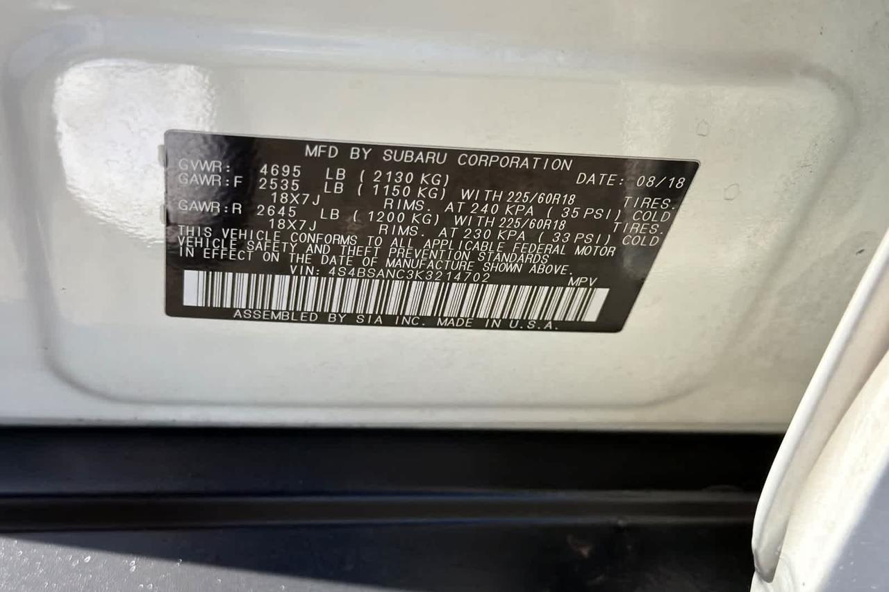 2019 Subaru Outback Limited Roseville CA