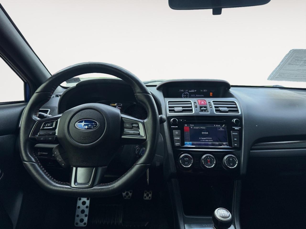 2019 Subaru WRX APPLE CAR PLAY, BLUETOOTH, ALL WEATHER FLOOR MATS, BACKUP CAMERA, CRUISE CONTROL, THE ROAD IS CALLING- ANSWER IT IN STLYE!!!! Norfolk VA