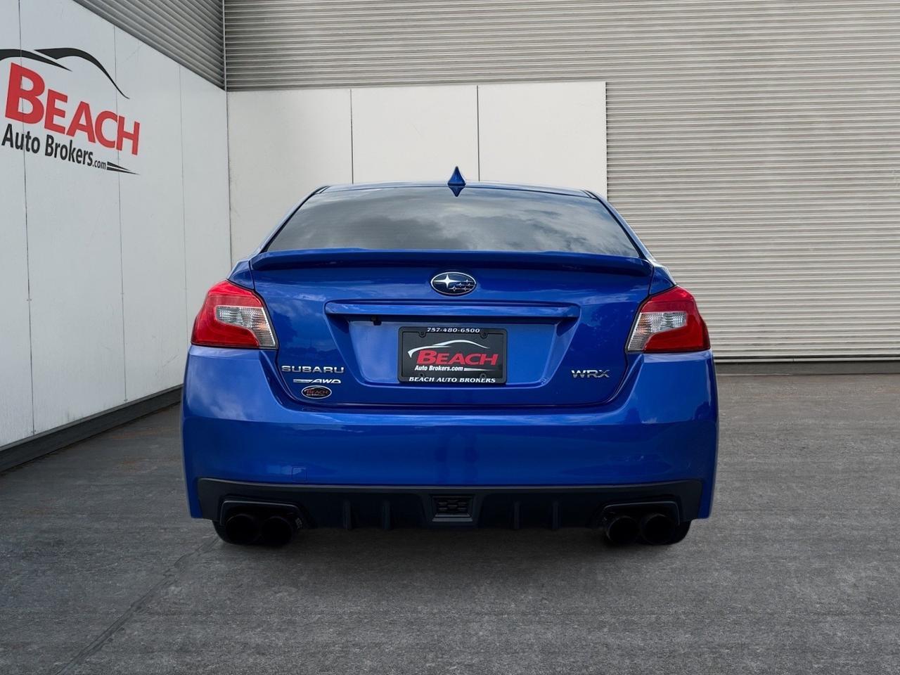 2019 Subaru WRX APPLE CAR PLAY, BLUETOOTH, ALL WEATHER FLOOR MATS, BACKUP CAMERA, CRUISE CONTROL, THE ROAD IS CALLING- ANSWER IT IN STLYE!!!! Norfolk VA