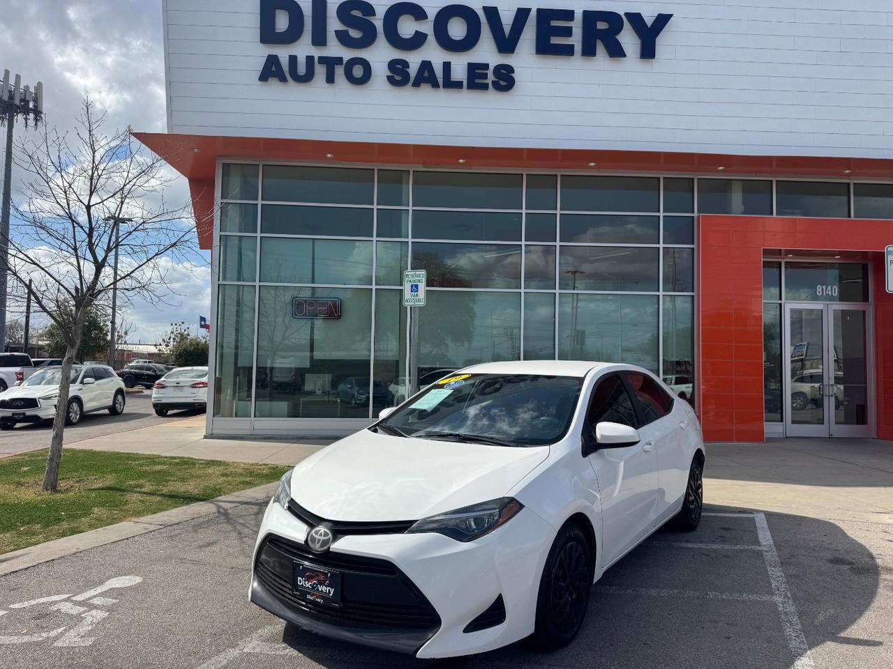2019 TOYOTA COROLLA 4D SND LE