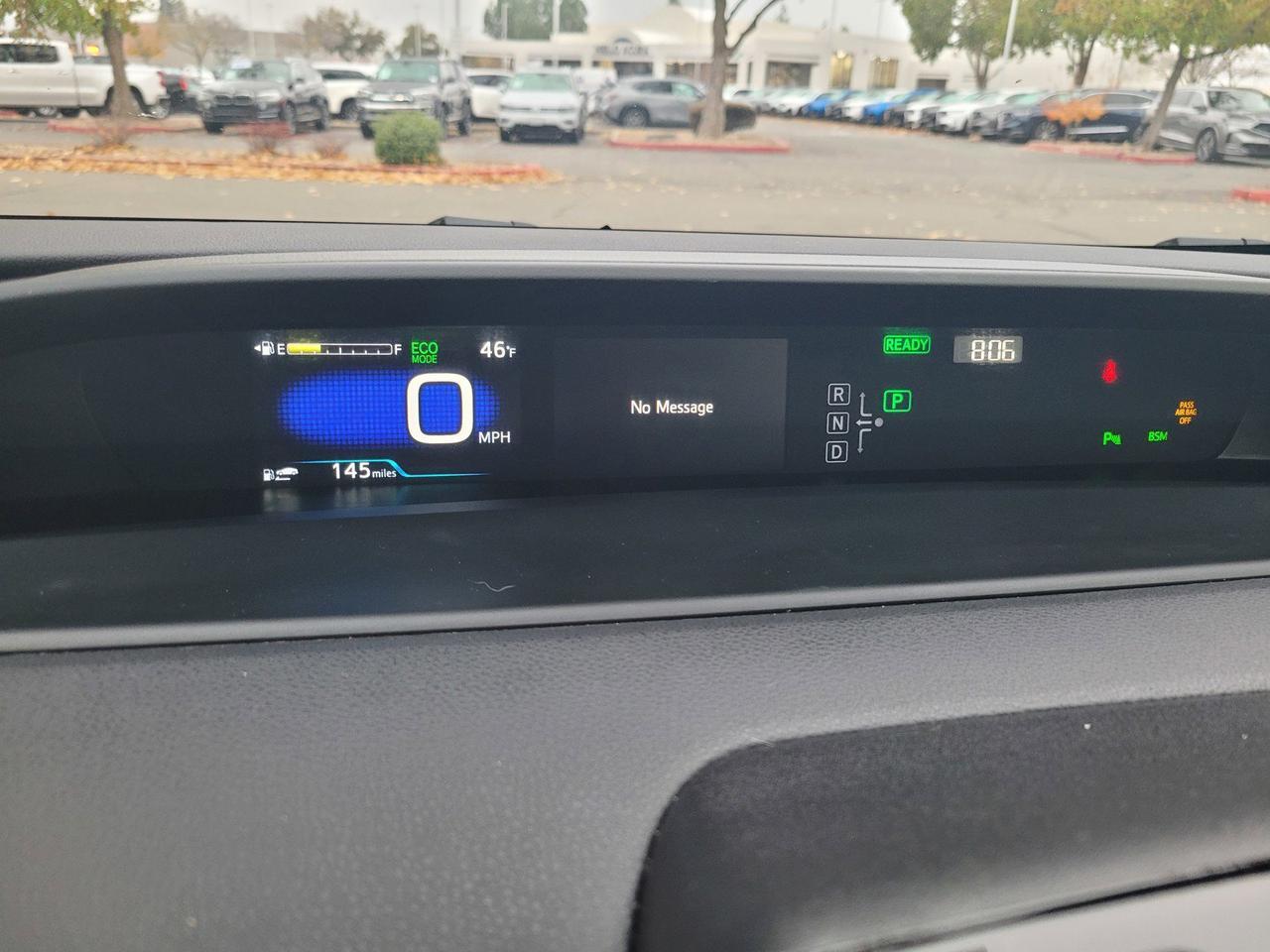 2019 TOYOTA PRIUS L ECO Roseville CA