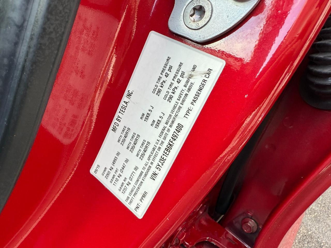 2019 Tesla Model 3 Long Range AWD Jacksonville FL