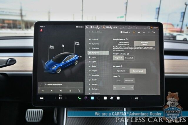 2019 Tesla Model 3 Long Range / AWD / Power & Heated Leather Seats / Fixed Glass Roof / Navigation / Auto Pilot / Adaptive Cruise Control / Lane Departure & Blind Spot Alert / Bluetooth / Back Up Camera / 310 Mile Range Anchorage AK