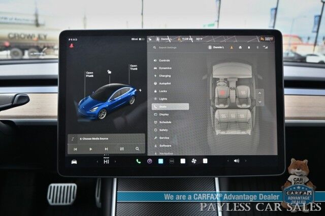 2019 Tesla Model 3 Long Range / AWD / Power & Heated Leather Seats / Fixed Glass Roof / Navigation / Auto Pilot / Adaptive Cruise Control / Lane Departure & Blind Spot Alert / Bluetooth / Back Up Camera / 310 Mile Range Anchorage AK