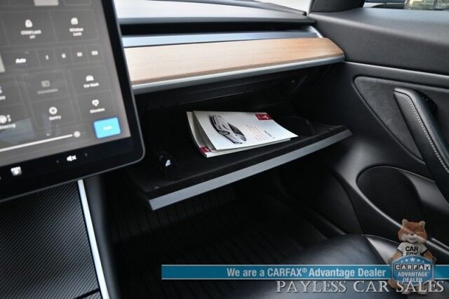 2019 Tesla Model 3 Long Range / AWD / Power & Heated Leather Seats / Fixed Glass Roof / Navigation / Auto Pilot / Adaptive Cruise Control / Lane Departure & Blind Spot Alert / Bluetooth / Back Up Camera / 310 Mile Range Anchorage AK