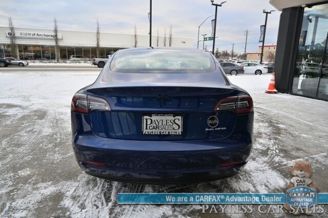 2019 Tesla Model 3 Long Range / AWD / Power & Heated Leather Seats / Fixed Glass Roof / Navigation / Auto Pilot / Adaptive Cruise Control / Lane Departure & Blind Spot Alert / Bluetooth / Back Up Camera / 310 Mile Range Anchorage AK