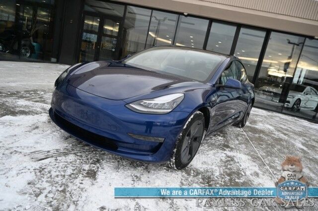 2019 Tesla Model 3 Long Range / AWD / Power & Heated Leather Seats / Fixed Glass Roof / Navigation / Auto Pilot / Adaptive Cruise Control / Lane Departure & Blind Spot Alert / Bluetooth / Back Up Camera / 310 Mile Range Anchorage AK