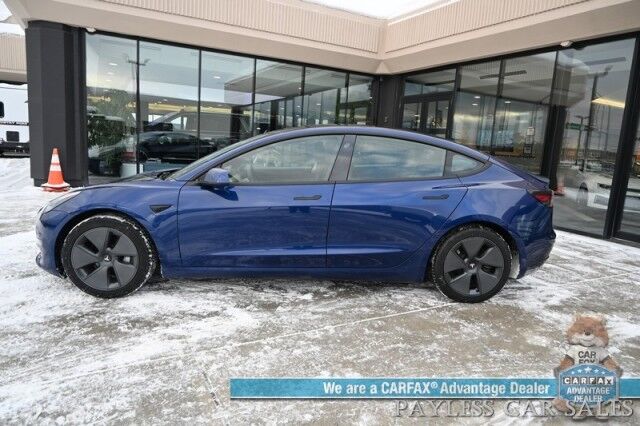 2019 Tesla Model 3 Long Range / AWD / Power & Heated Leather Seats / Fixed Glass Roof / Navigation / Auto Pilot / Adaptive Cruise Control / Lane Departure & Blind Spot Alert / Bluetooth / Back Up Camera / 310 Mile Range