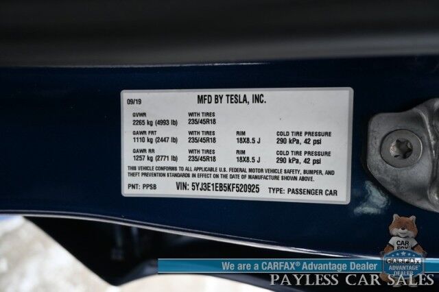 2019 Tesla Model 3 Long Range Anchorage AK