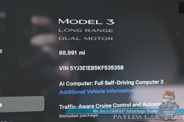 2019 Tesla Model 3 Long Range Anchorage AK