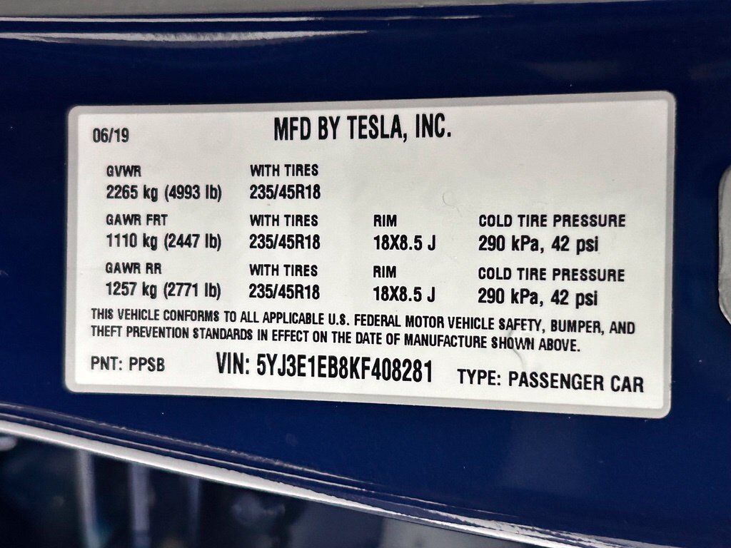 2019 Tesla Model 3 Long Range Portland OR
