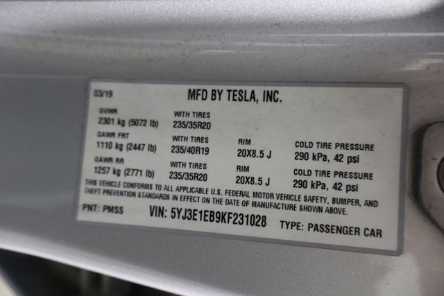 2019 Tesla Model 3 Long Range Raleigh NC