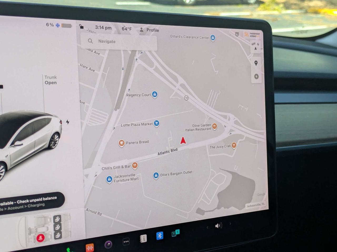 2019 Tesla Model 3 Long Range Jacksonville FL