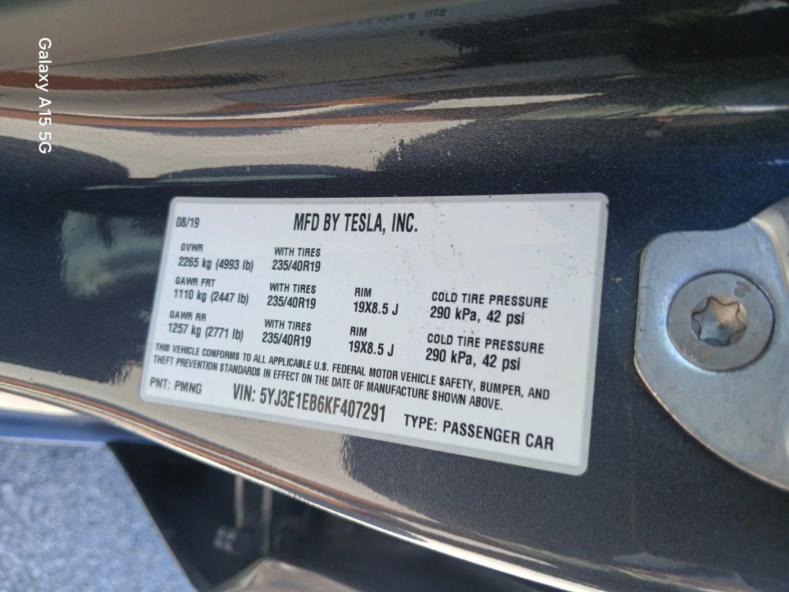 2019 Tesla Model 3 Long Range Sedan 4D Maitland FL