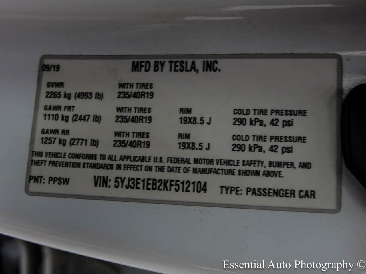 2019 Tesla Model 3 Long Range Willowbrook IL