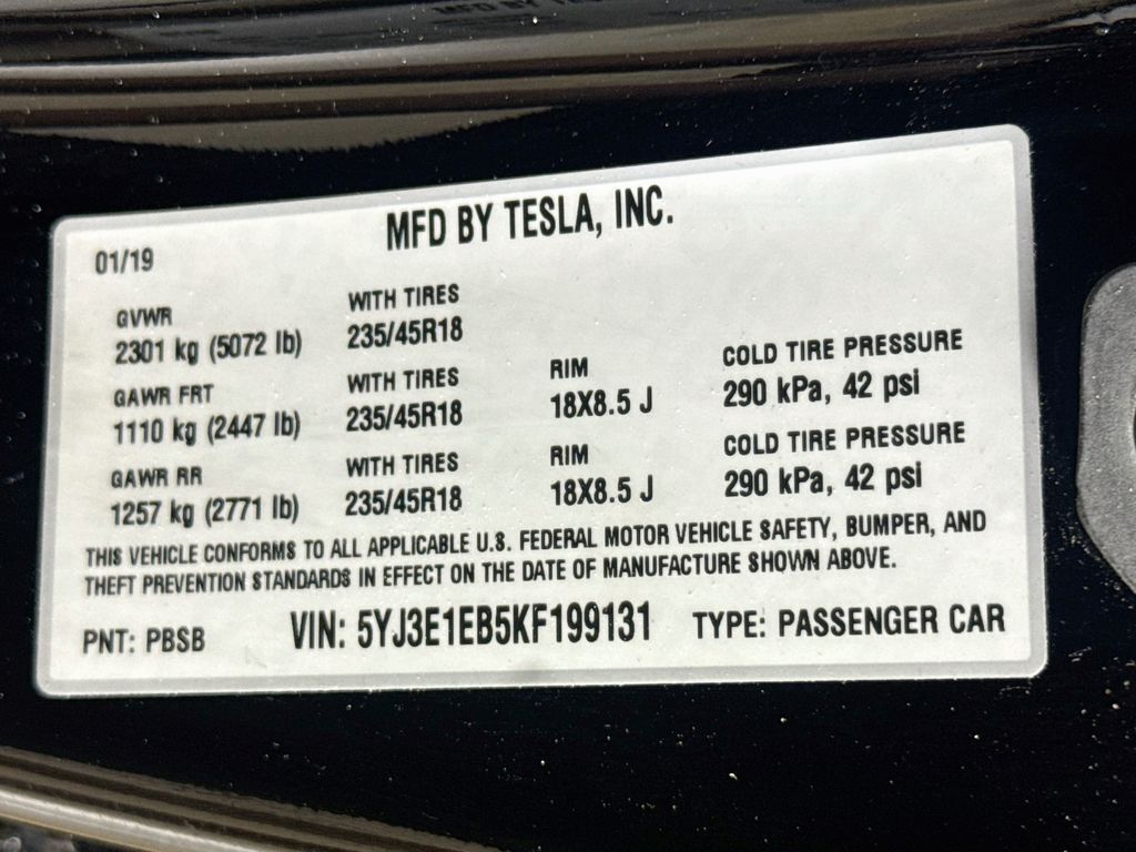 2019 Tesla Model 3 Long Range Willowbrook IL