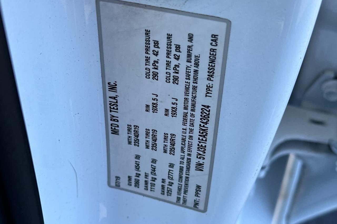 2019 Tesla Model 3 Mid Range Roseville CA