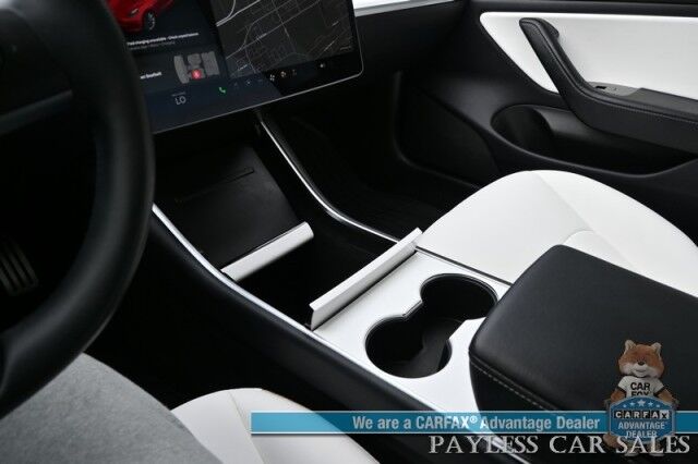 2019 Tesla Model 3 Performance / AWD / 450HP / Full Self Driving Included / Power & Heated Leather Seats / Fixed Glass Roof / Lane Departure & Blind Spot Alert / Bluetooth / Backup Camera / 310 Mile Range / 1-Owner Anchorage AK