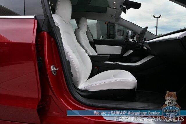 2019 Tesla Model 3 Performance / AWD / 450HP / Full Self Driving Included / Power & Heated Leather Seats / Fixed Glass Roof / Lane Departure & Blind Spot Alert / Bluetooth / Backup Camera / 310 Mile Range / 1-Owner Anchorage AK