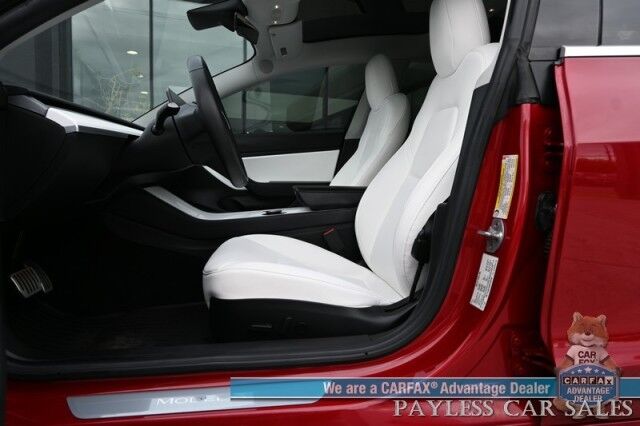 2019 Tesla Model 3 Performance / AWD / 450HP / Full Self Driving Included / Power & Heated Leather Seats / Fixed Glass Roof / Lane Departure & Blind Spot Alert / Bluetooth / Backup Camera / 310 Mile Range / 1-Owner Anchorage AK